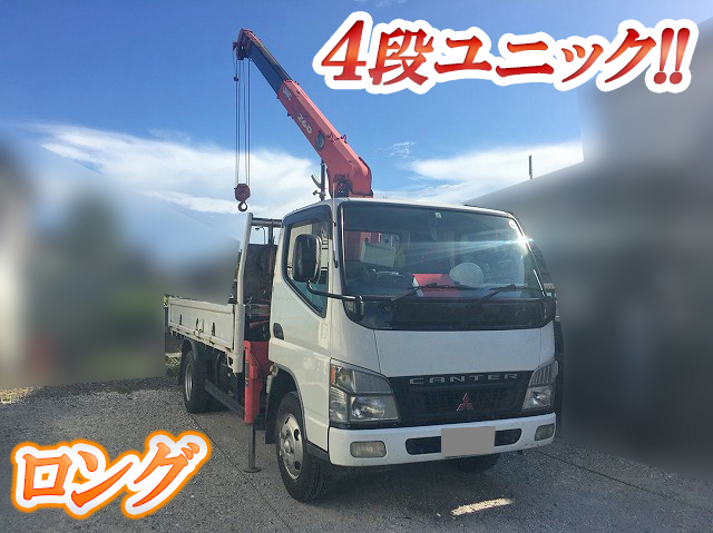 MITSUBISHI FUSO Canter Truck (With 4 Steps Of Unic Cranes) KK-FE73EEN 2003 460,600km