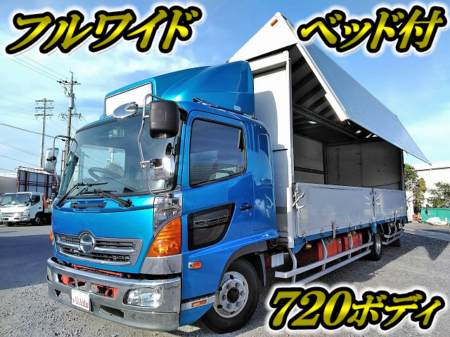 HINO Ranger Aluminum Wing PB-FD8JPFA 2005 534,975km