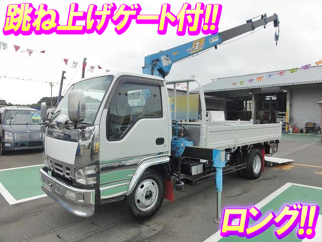 ISUZU Elf Truck (With 4 Steps Of Cranes) PB-NKR81AR 2005 277,219km