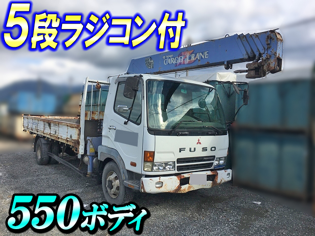 MITSUBISHI FUSO Fighter Truck (With 5 Steps Of Cranes) KK-FK71HJ 2001 182,000km
