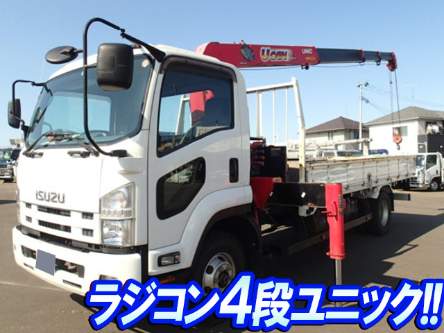 ISUZU Forward Truck (With 4 Steps Of Unic Cranes) TKG-FRR90S2 2013 133,372km