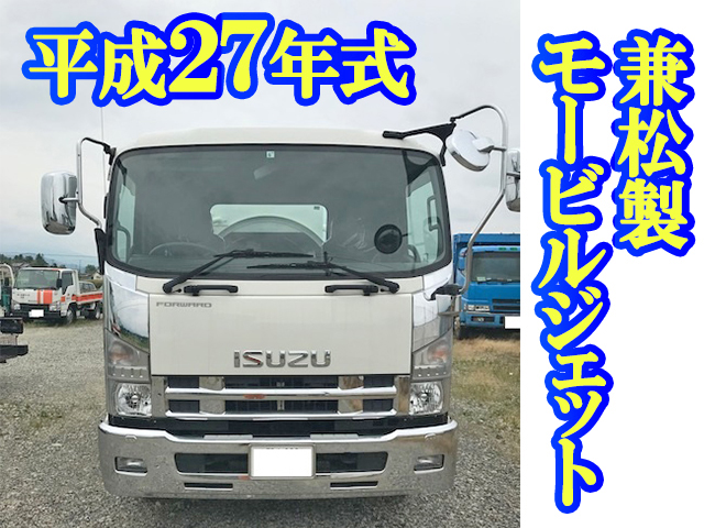 ISUZU Forward High Pressure Washer Truck TKG-FRR90S2 2015 18,914km