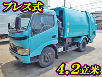 HINO Dutro Garbage Truck BDG-XZU304X 2007 253,766km_1