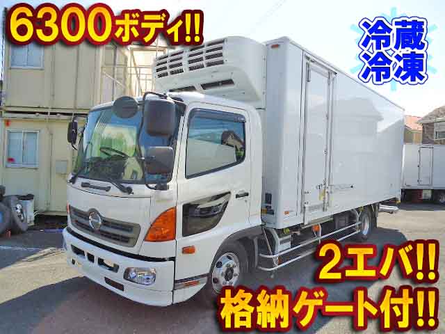 HINO Ranger Refrigerator & Freezer Truck TKG-FC7JKAA 2013 206,000km