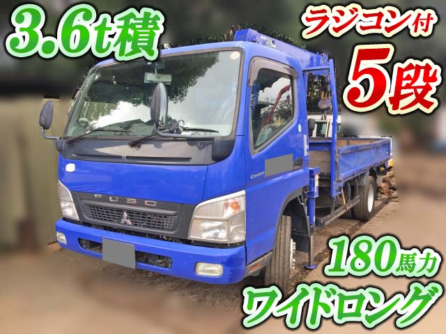 MITSUBISHI FUSO Canter Truck (With 5 Steps Of Cranes) PDG-FE83DY 2008 71,000km