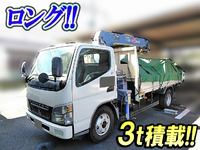 MITSUBISHI FUSO Canter Truck (With 3 Steps Of Cranes) KK-FE73EEN 2003 126,000km_1