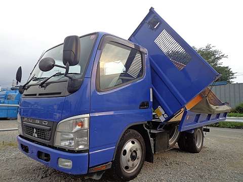 MITSUBISHI FUSO Canter 3 Way Dump PDG-FE71BD 2008 27,851km