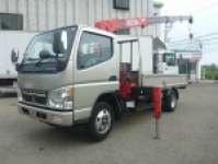 MITSUBISHI FUSO Canter Truck (With 4 Steps Of Cranes) PA-FE73DEN 2005 234,550km_1