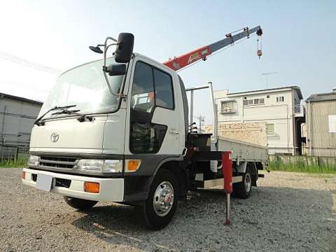 TOYOTA Dyna Truck (With 4 Steps Of Cranes) KC-FB4JEAT 1997 176,580km