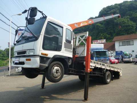 ISUZU Forward Self Loader (With 4 Steps Of Cranes) KC-FSR33H2 1996 170,503km