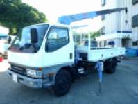 MITSUBISHI FUSO Canter Truck (With 4 Steps Of Cranes) KK-FE63EGY 2000 92,765km_1