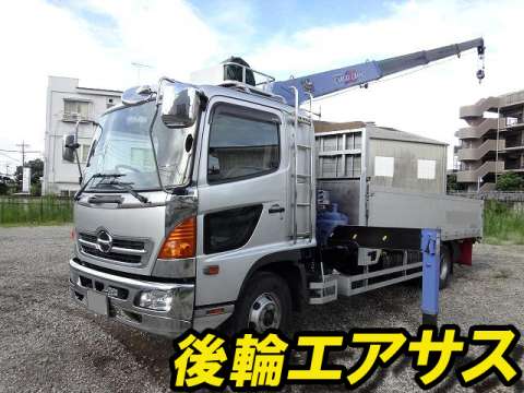 HINO Ranger Truck (With 4 Steps Of Cranes) KK-FD1JLEG 2004 248,660km