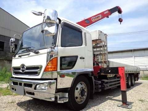 HINO Ranger Truck (With 4 Steps Of Unic Cranes) BDG-GK8JUWA 2007 181,082km