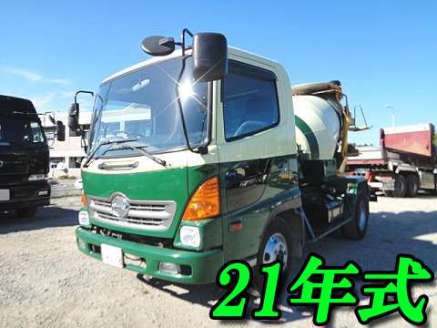 HINO Ranger Mixer Truck BDG-FC6JCWA 2009 21,673km