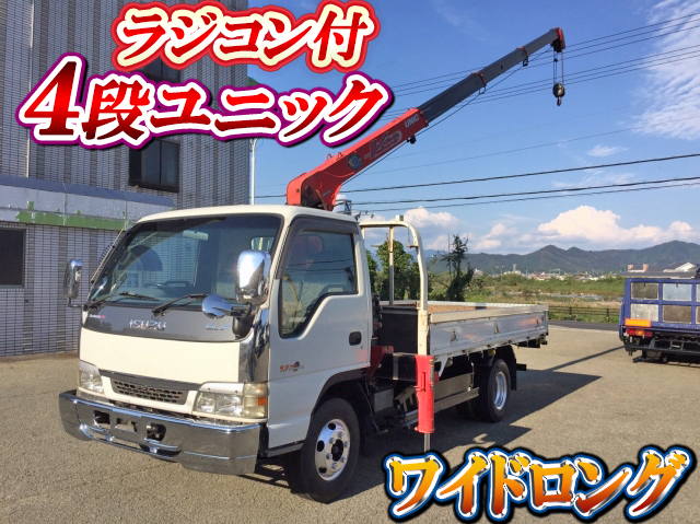 ISUZU Elf Truck (With 4 Steps Of Unic Cranes) KR-NPR72LR 2004 274,658km