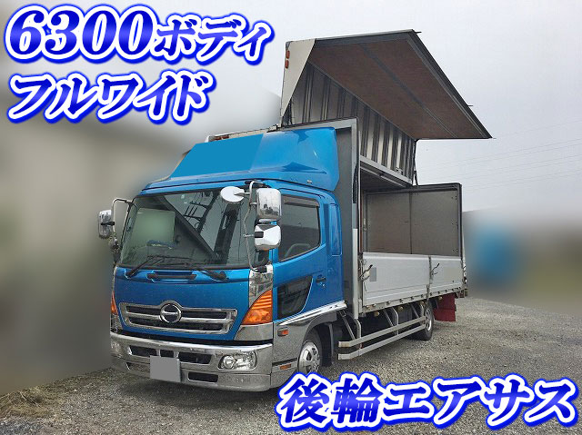 HINO Ranger Aluminum Wing BDG-FD8JLWG 2008 857,000km