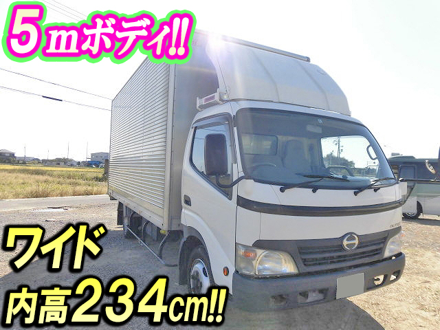 HINO Dutro Aluminum Van BDG-XZU424M 2007 284,743km