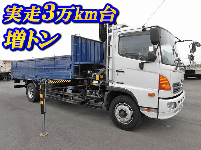 HINO Ranger Hiab Crane QKG-FJ7JKAA 2013 34,000km