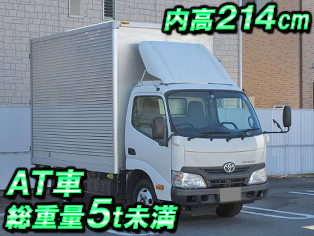 TOYOTA Toyoace Aluminum Van TKG-XZC605 2014 82,000km