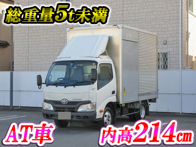 TOYOTA Toyoace Aluminum Van TKG-XZC605 2014 86,000km