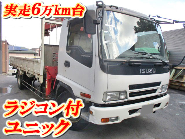 ISUZU Forward Truck (With 3 Steps Of Unic Cranes) ADG-FRR90K3S 2006 64,000km