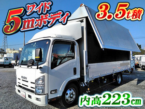 ISUZU Elf Aluminum Wing TKG-NPR85AN 2014 73,585km_1