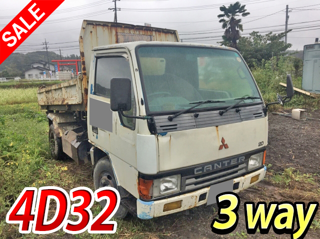 MITSUBISHI FUSO Canter Dump U-FE315BD 1990 63,686km