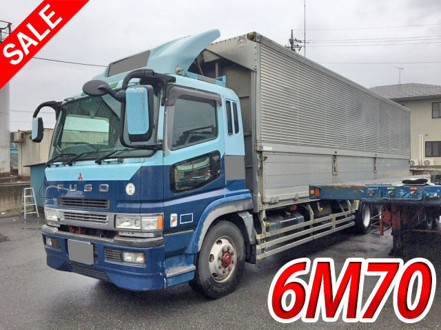 MITSUBISHI FUSO Super Great Aluminum Wing KL-FU54JUY 2003 1,312,000km