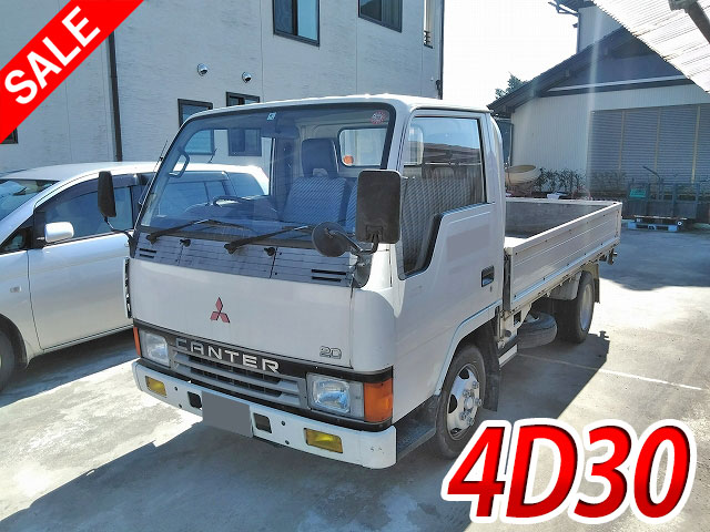 MITSUBISHI FUSO Canter Flat Body U-FE301B 1990 43,547km