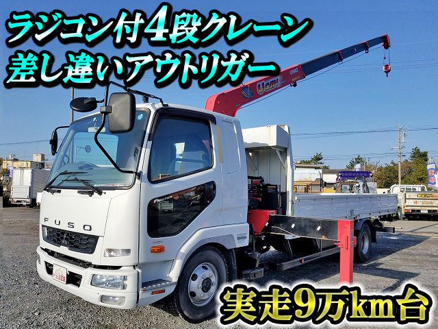 MITSUBISHI FUSO Fighter Truck (With 4 Steps Of Cranes) TKG-FK61F 2012 93,661km