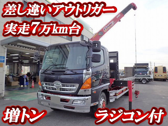 HINO Ranger Safety Loader (With 3 Steps Of Cranes) LKG-FE7JLAA 2011 73,000km