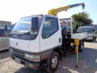 MITSUBISHI FUSO Canter Truck (With 3 Steps Of Cranes) KK-FE53EEV 2000 85,053km_1