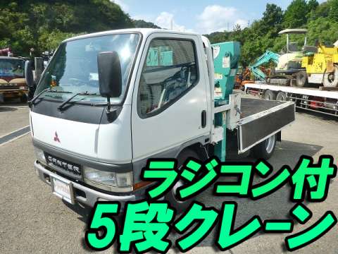 MITSUBISHI FUSO Canter Truck (With 5 Steps Of Cranes) KK-FE50EB 2000 4,619km