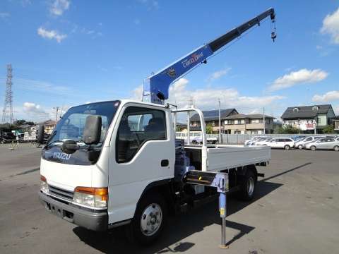 ISUZU Elf Truck (With 4 Steps Of Cranes) KK-NKR71LR 2001 107,489km