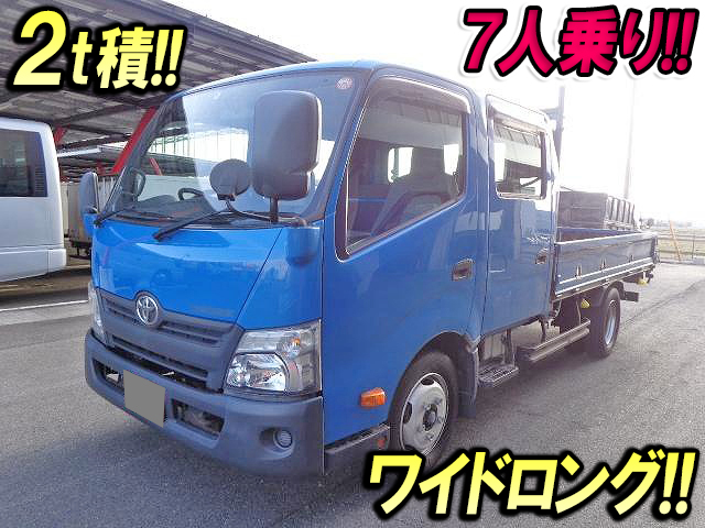 TOYOTA Toyoace Double Cab SKG-XZU710 2012 95,000km