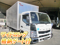 MITSUBISHI FUSO Canter Aluminum Van TKG-FEB50 2015 77,764km_1