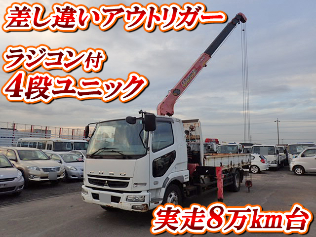 MITSUBISHI FUSO Fighter Truck (With 4 Steps Of Unic Cranes) PDG-FK61F 2008 80,341km