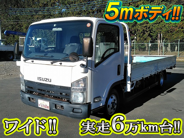 ISUZU Elf Flat Body BKG-NNR85AR 2008 61,360km