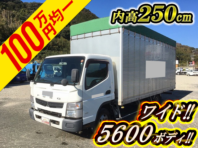 MITSUBISHI FUSO Canter Open Top Van TKG-FEB50 2012 321,387km