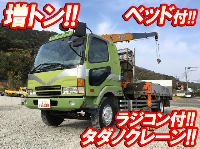 MITSUBISHI FUSO Fighter Truck (With 3 Steps Of Cranes) KK-FK61HKY 1999 762,339km