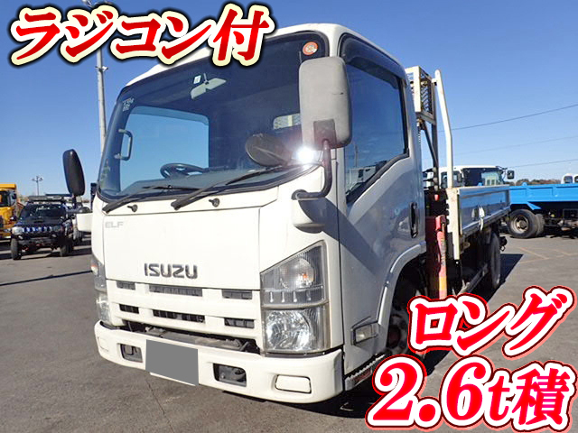 ISUZU Elf Truck (With 3 Steps Of Unic Cranes) BDG-NMR85AR 2007 140,671km