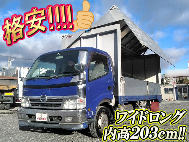 HINO Dutro Aluminum Wing BDG-XZU414M 2008 416,908km