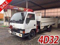 MITSUBISHI FUSO Canter Truck (With 3 Steps Of Unic Cranes) P-FE435E 1989 107,000km_1