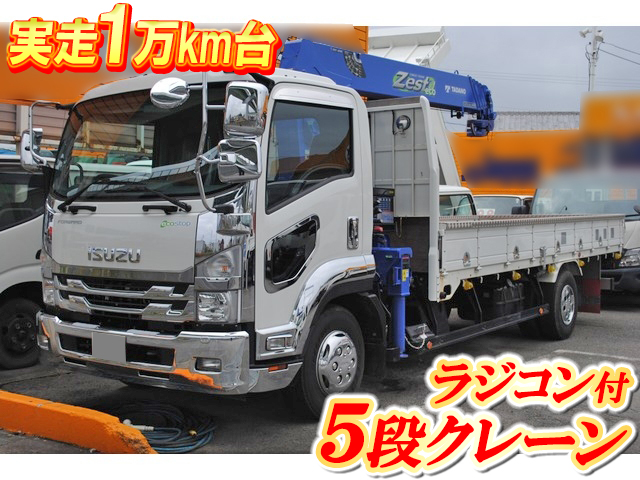 ISUZU Forward Truck (With 5 Steps Of Cranes) TKG-FRR90S2 2016 13,803km