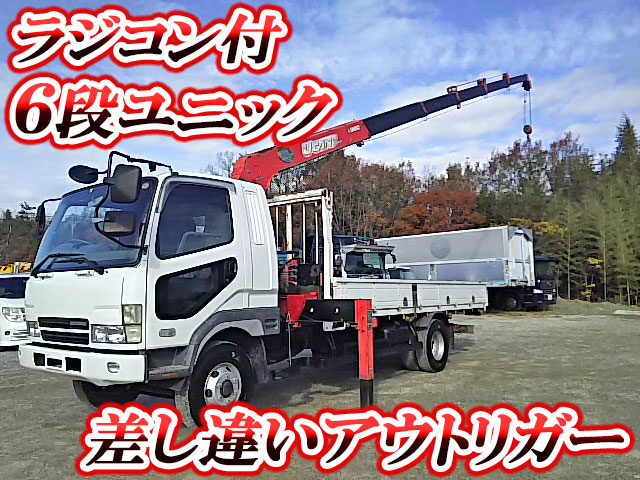 MITSUBISHI FUSO Fighter Truck (With 6 Steps Of Unic Cranes) KK-FK61HJ 2003 150,299km
