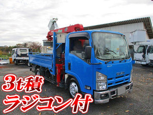 ISUZU Elf Truck (With 3 Steps Of Unic Cranes) TKG-NMR85R 2013 169,642km_1