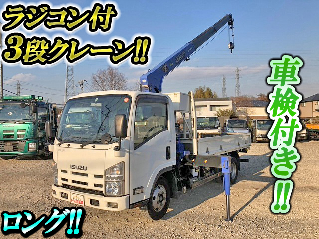 ISUZU Elf Truck (With 3 Steps Of Cranes) BKG-NMR85AR 2011 303,095km