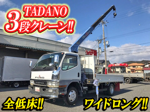 MITSUBISHI FUSO Canter Truck (With 3 Steps Of Cranes) KK-FE63EEV 2000 118,499km_1