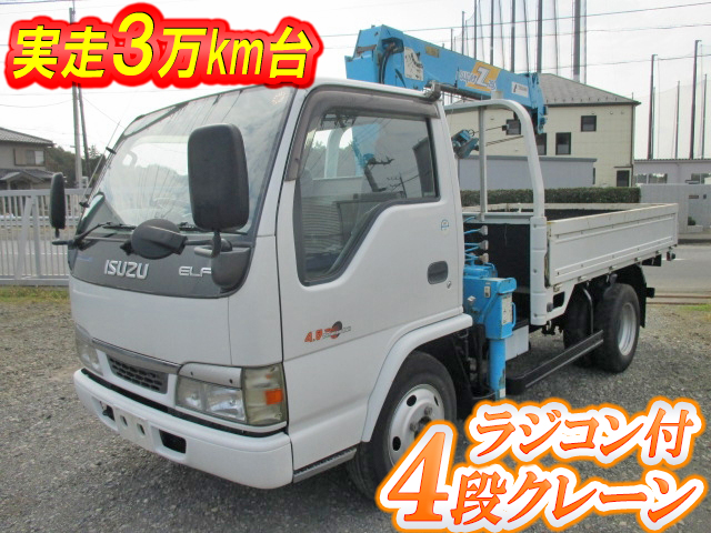 ISUZU Elf Truck (With 4 Steps Of Cranes) KR-NKR81GN 2003 35,700km