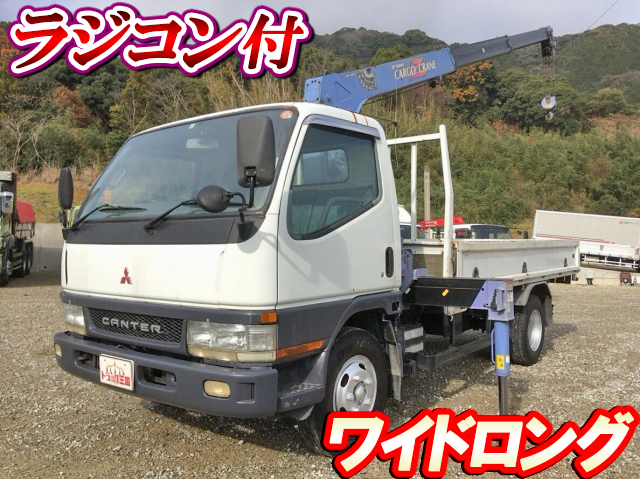 MITSUBISHI FUSO Canter Truck (With 3 Steps Of Cranes) KK-FE63CE 2000 118,856km